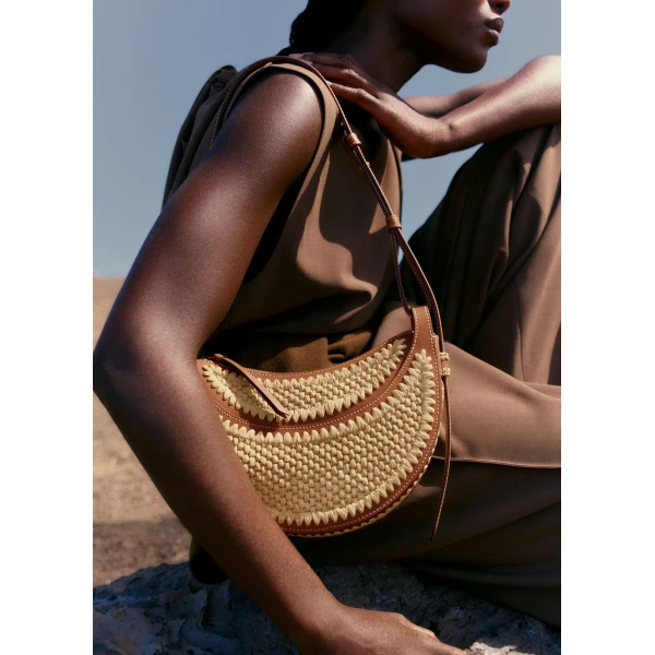 Polène Numéro Dix in Brown Numéro Dix in Brown - Shoulder & Crossbody Bags - Parisian Luxury Leather Bag at Luxury Shoes 