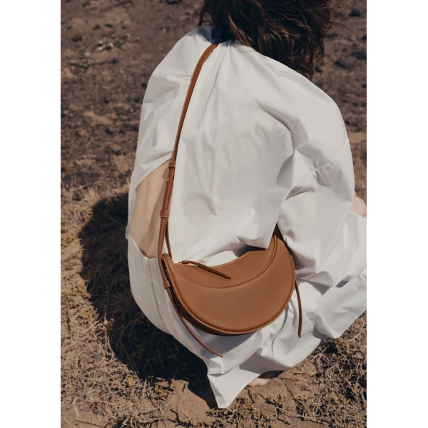 Polène Numéro Dix in Camel Numéro Dix in Camel - Shoulder & Crossbody Bags - Parisian Luxury Leather Bag at Luxury Shoes 