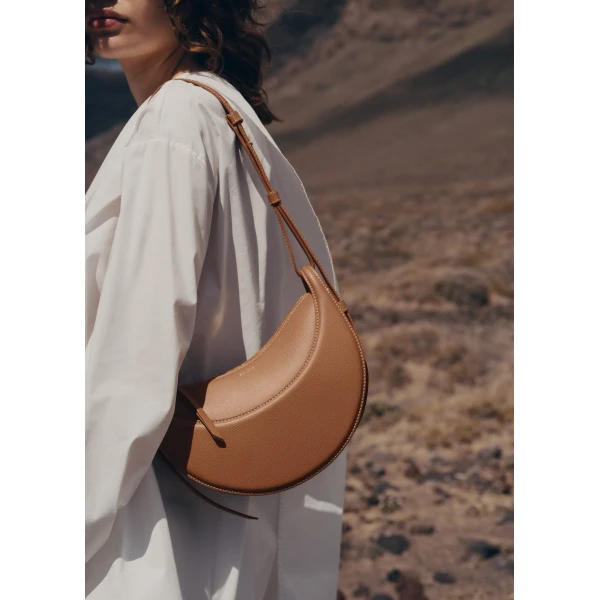 Polène Numéro Dix in Camel Numéro Dix in Camel - Shoulder & Crossbody Bags - Parisian Luxury Leather Bag at Luxury Shoes 
