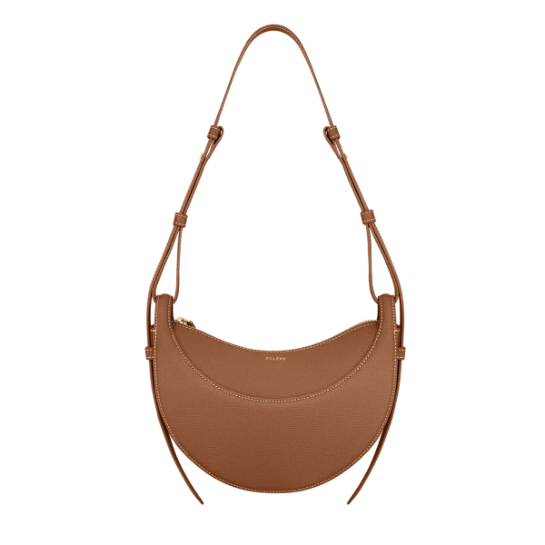 Polène Numéro Dix in Camel Numéro Dix in Camel - Shoulder & Crossbody Bags - Parisian Luxury Leather Bag at Luxury Shoes 