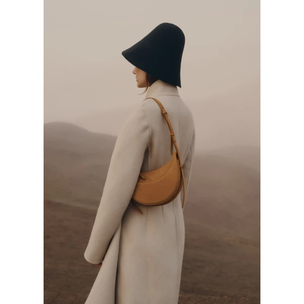 Polène Numéro Dix in Cinnamon Numéro Dix in Cinnamon - Shoulder & Crossbody Bags - Parisian Luxury Leather Bag at Luxury Shoes 