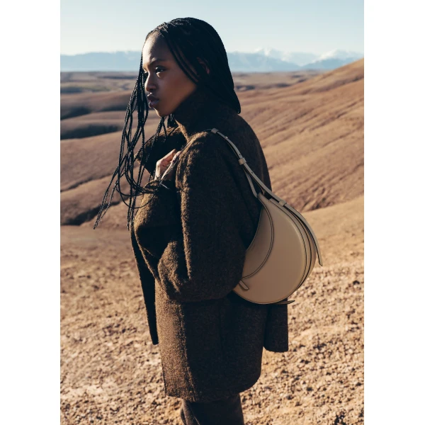 Polène Numéro Dix in Clay Numéro Dix in Clay - Shoulder & Crossbody Bags - Parisian Luxury Leather Bag at Luxury Shoes 