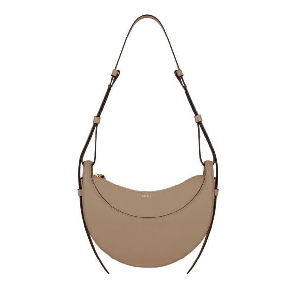 Polène Numéro Dix in Clay Numéro Dix in Clay - Shoulder & Crossbody Bags - Parisian Luxury Leather Bag at Luxury Shoes 