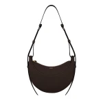 Polène Numéro Dix in Ebony Numéro Dix in Ebony - Shoulder & Crossbody Bags - Parisian Luxury Leather Bag at Luxury Shoes 