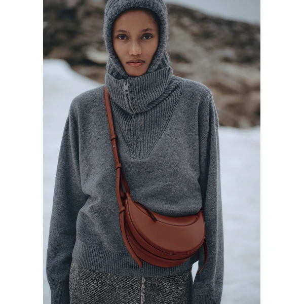 Polène Numéro Dix in Red Clay Numéro Dix in Red Clay - Shoulder & Crossbody Bags - Parisian Luxury Leather Bag at Luxury Shoes 