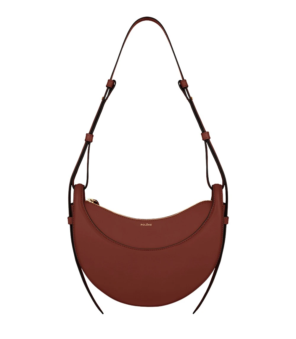 Brown-Numero-Dix-in-Red-Clay-collection-coveti26151_nobg Polène Numéro Dix in Red Clay Numéro Dix in Red Clay - Shoulder & Crossbody Bags - Parisian Luxury Leather Bag at Luxury Shoes