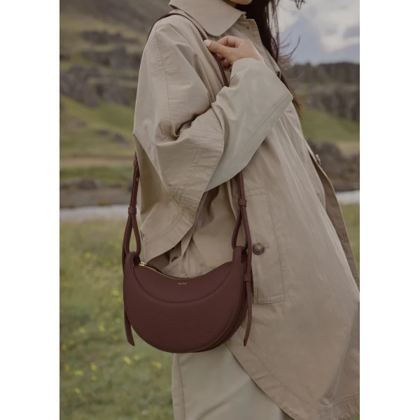Polène Numéro Dix in Sandalwood Numéro Dix in Sandalwood - Shoulder & Crossbody Bags - Parisian Luxury Leather Bag at Luxury Shoes 