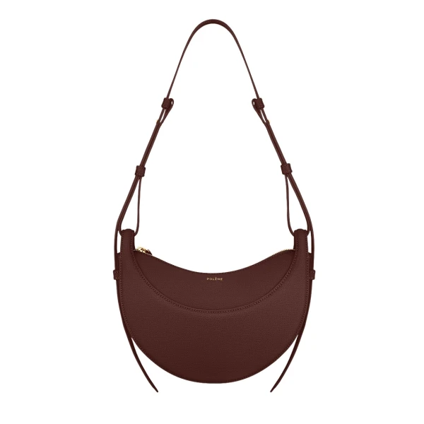 Polène Numéro Dix in Sandalwood Numéro Dix in Sandalwood - Shoulder & Crossbody Bags - Parisian Luxury Leather Bag at Luxury Shoes 