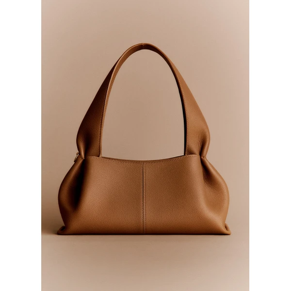 Polène Numéro Neuf East West in Camel Numéro Neuf East West in Camel - Shoulder & Crossbody Bags - Parisian Luxury Leather Bag at Luxury Shoes 