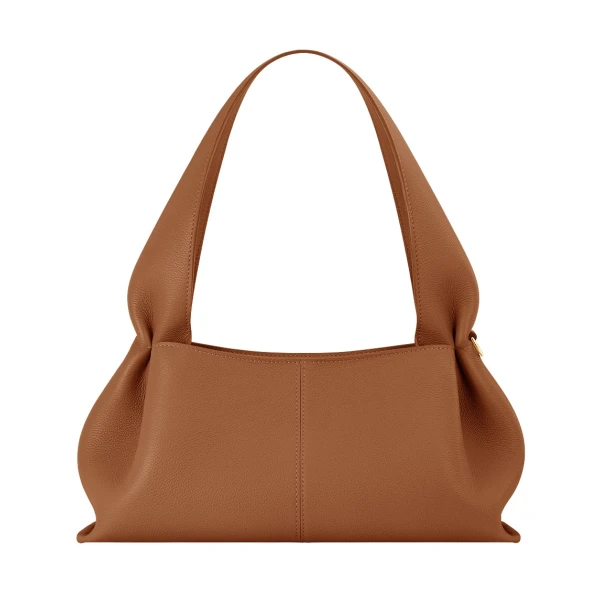 Polène Numéro Neuf East West in Camel Numéro Neuf East West in Camel - Shoulder & Crossbody Bags - Parisian Luxury Leather Bag at Luxury Shoes 