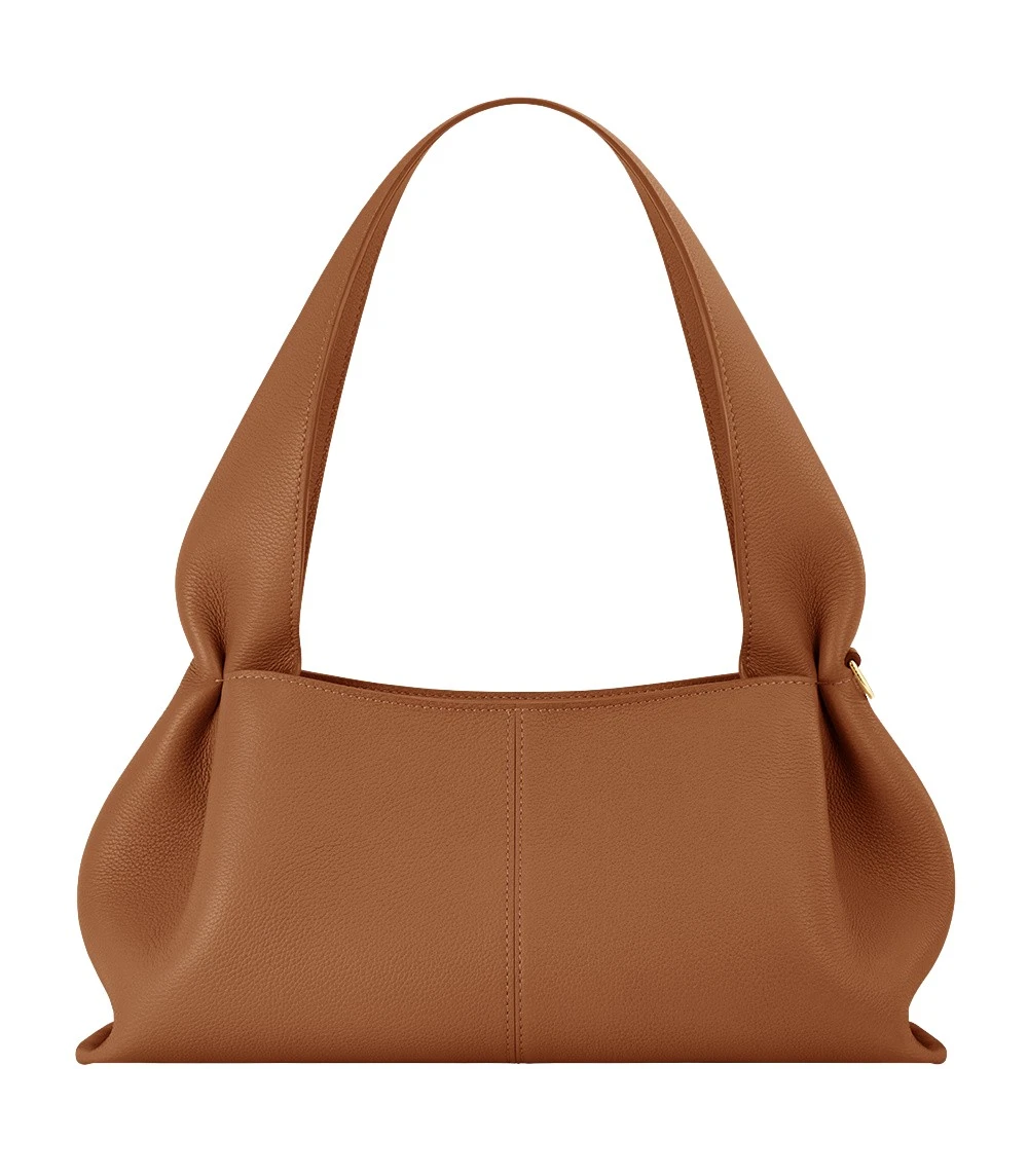 Brown-Numero-Neuf-East-West-in-Camel-collection-coveti87555_nobg Polène Numéro Neuf East West in Camel Numéro Neuf East West in Camel - Shoulder & Crossbody Bags - Parisian Luxury Leather Bag at Luxury Shoes
