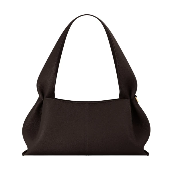 Polène Numéro Neuf East West in Ebony Numéro Neuf East West in Ebony - Shoulder & Crossbody Bags - Parisian Luxury Leather Bag at Luxury Shoes 