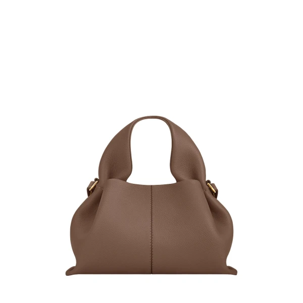 Polène Numéro Neuf Mini in Root Numéro Neuf Mini in Root - Mini Bags - Parisian Luxury Leather Bag at Luxury Shoes 
