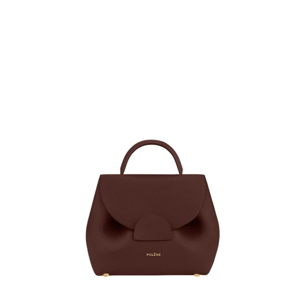 Polène Numéro Un Nano in Sandalwood Numéro Un Nano in Sandalwood - Mini Bags - Parisian Luxury Leather Bag at Luxury Shoes 