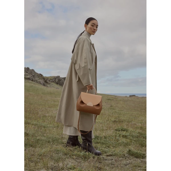 Polène Numéro Un in Camel Numéro Un in Camel - Totes & Top-Handle Bags - Parisian Luxury Leather Bag at Luxury Shoes 
