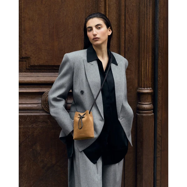 Strathberry Osette Midi Pouch clutch bag