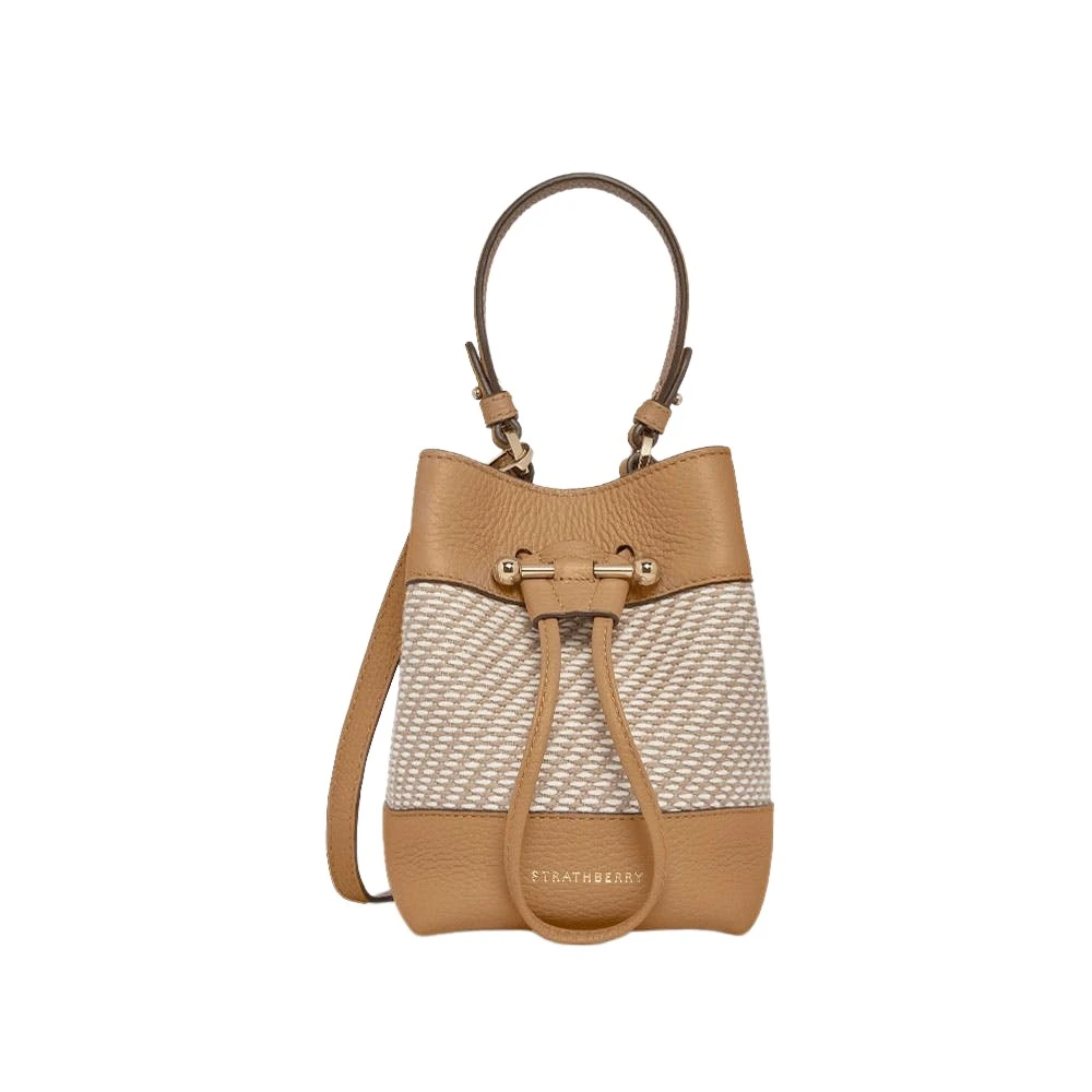 Brown-Osette-in-Caramel-and-Natural-Twill92942_nobg Strathberry Osette clutch bag