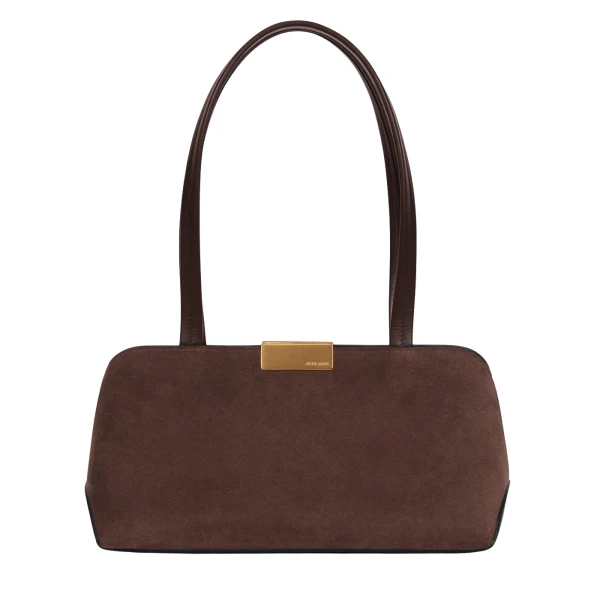 Ateliers Auguste Passy East West in Chocolate bag