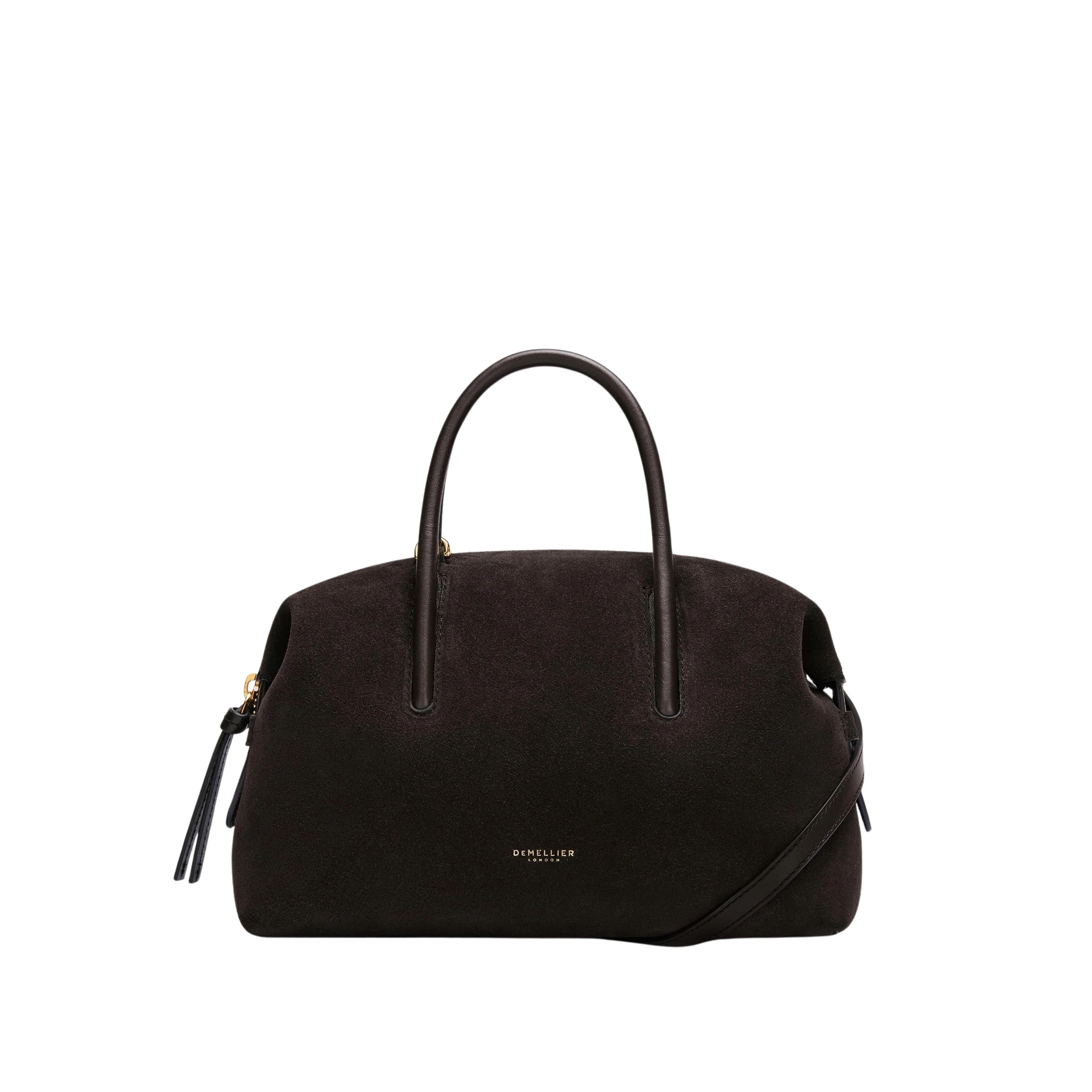 Brown-The-Small-Stockholm-in-Dark-Chocolate39275_nobg DeMellier Small Stockholm tote bag