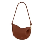 Polène Tonca in Cognac Tonca in Cognac - Shoulder & Crossbody Bags - Parisian Luxury Leather Bag at Luxury Shoes 
