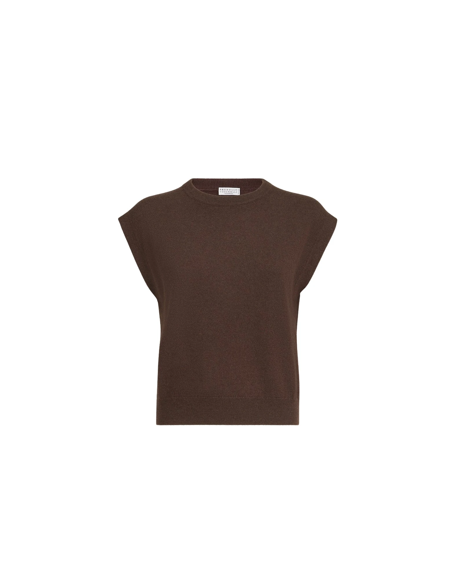 Brunello-Cucinelli-Cashmere-knit-T-shirt-in-Pine-Cone-Brown49287_nobg Brunello Cucinelli
