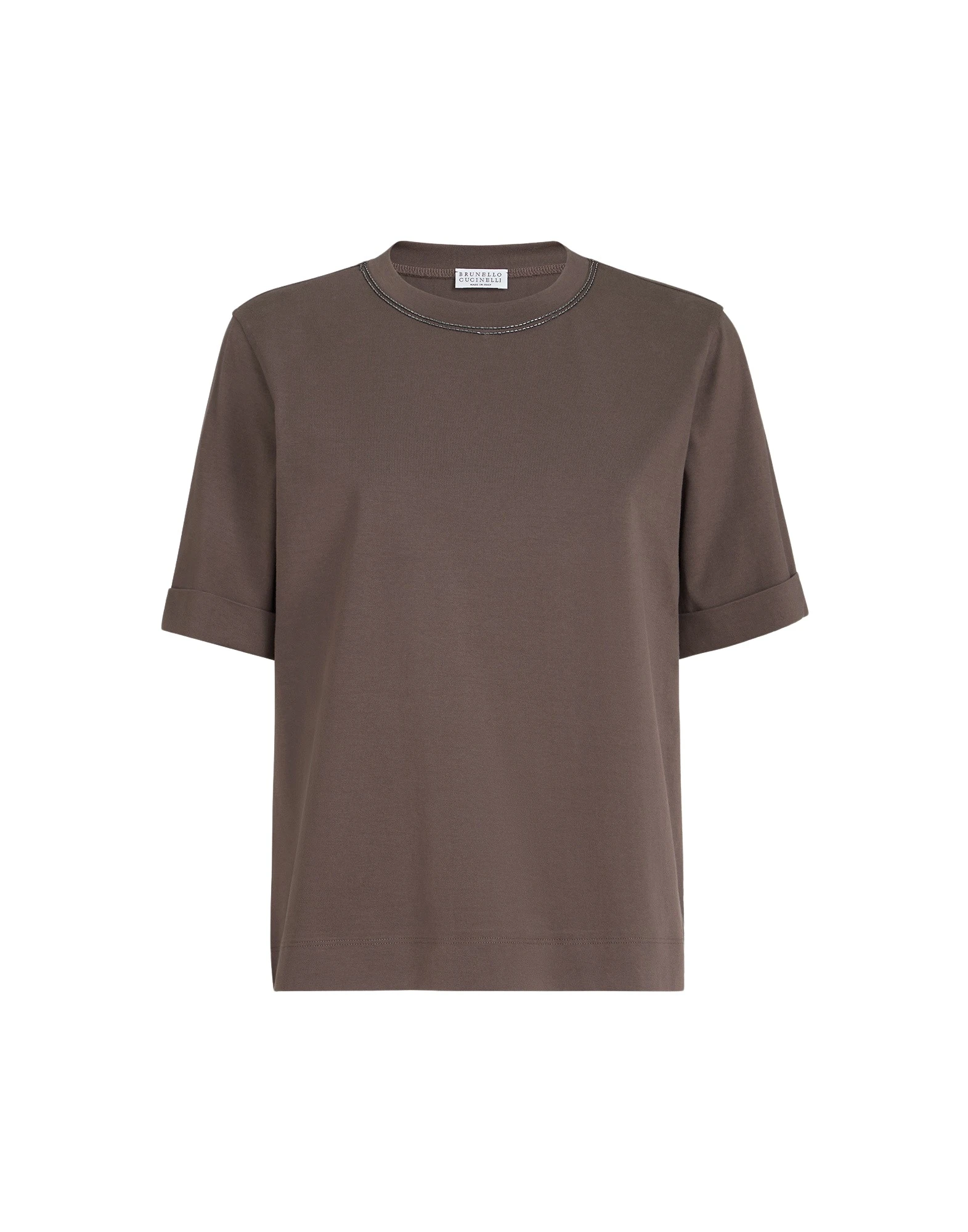 Brunello-Cucinelli-Cotton-jersey-T-shirt-in-Brown32175_nobg Brunello Cucinelli