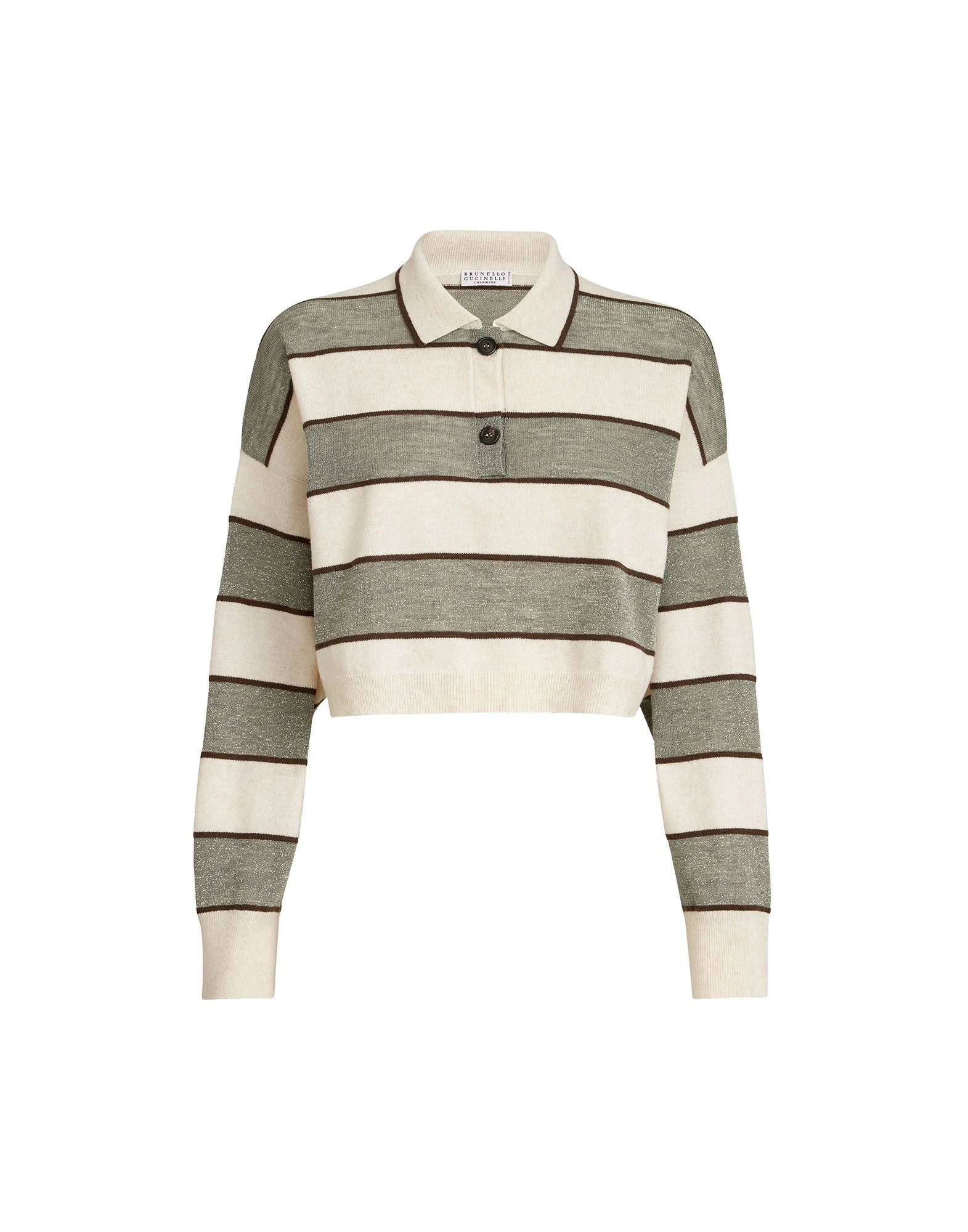 Brunello-Cucinelli-Cropped-knit-polo-with-sparkling-stripes65657_nobg Brunello Cucinelli
