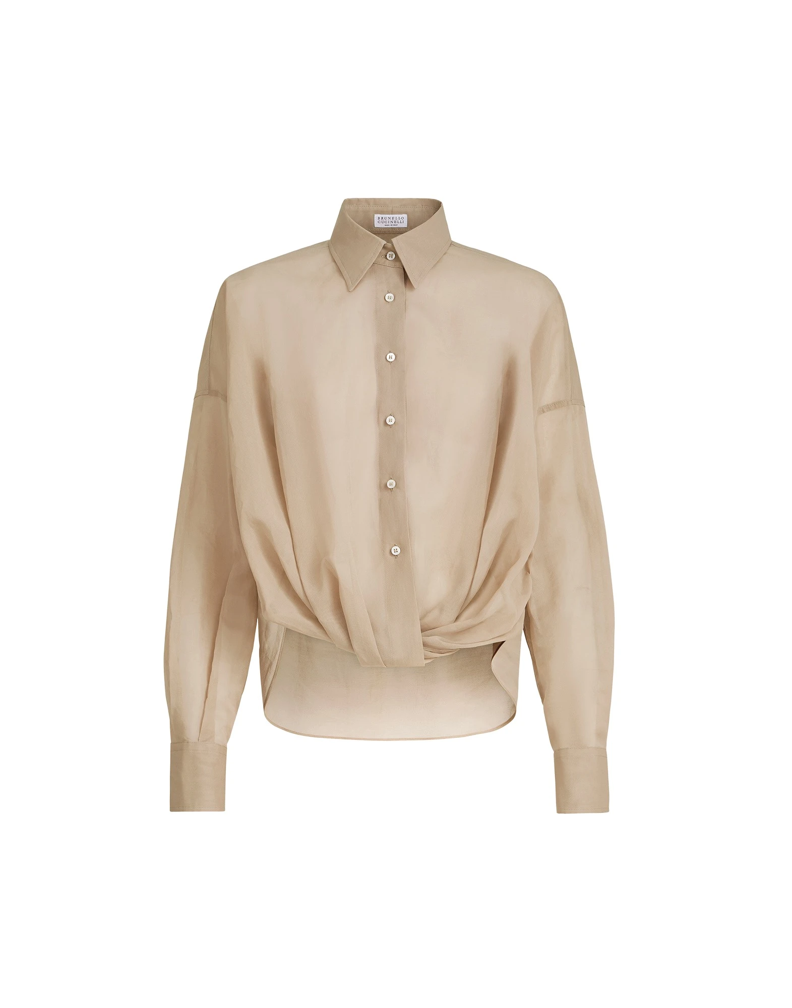 Brunello-Cucinelli-Organza-shirt-in-Beige72839_nobg Brunello Cucinelli