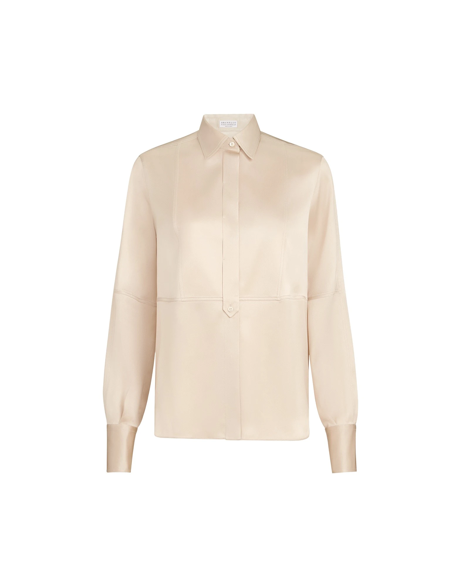 Brunello-Cucinelli-Stretch-silk-satin-shirt-in-Sand-280104_nobg Brunello Cucinelli
