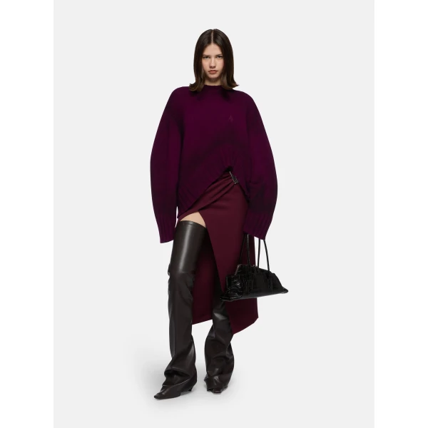 Burgundy sweater