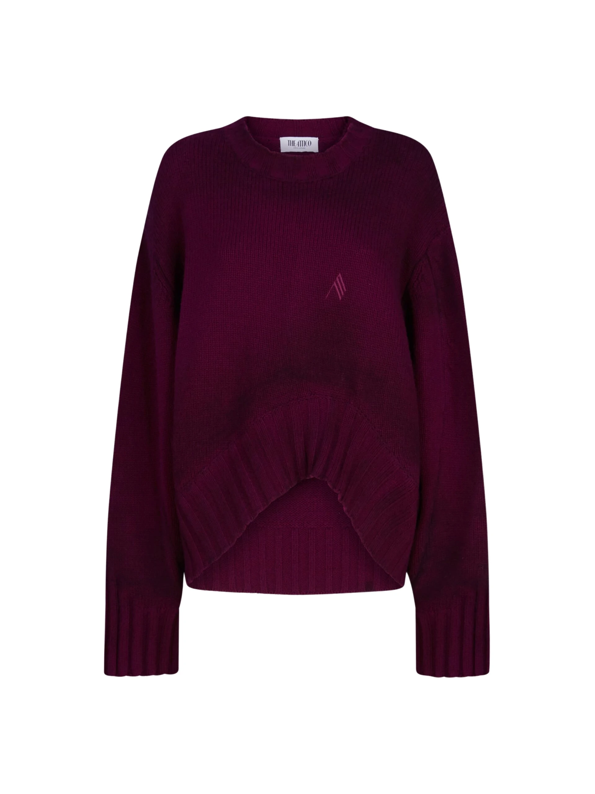 Burgundy-sweater-The-Attico-Knitwear-4-scaled66782_nobg The Attico knitwear