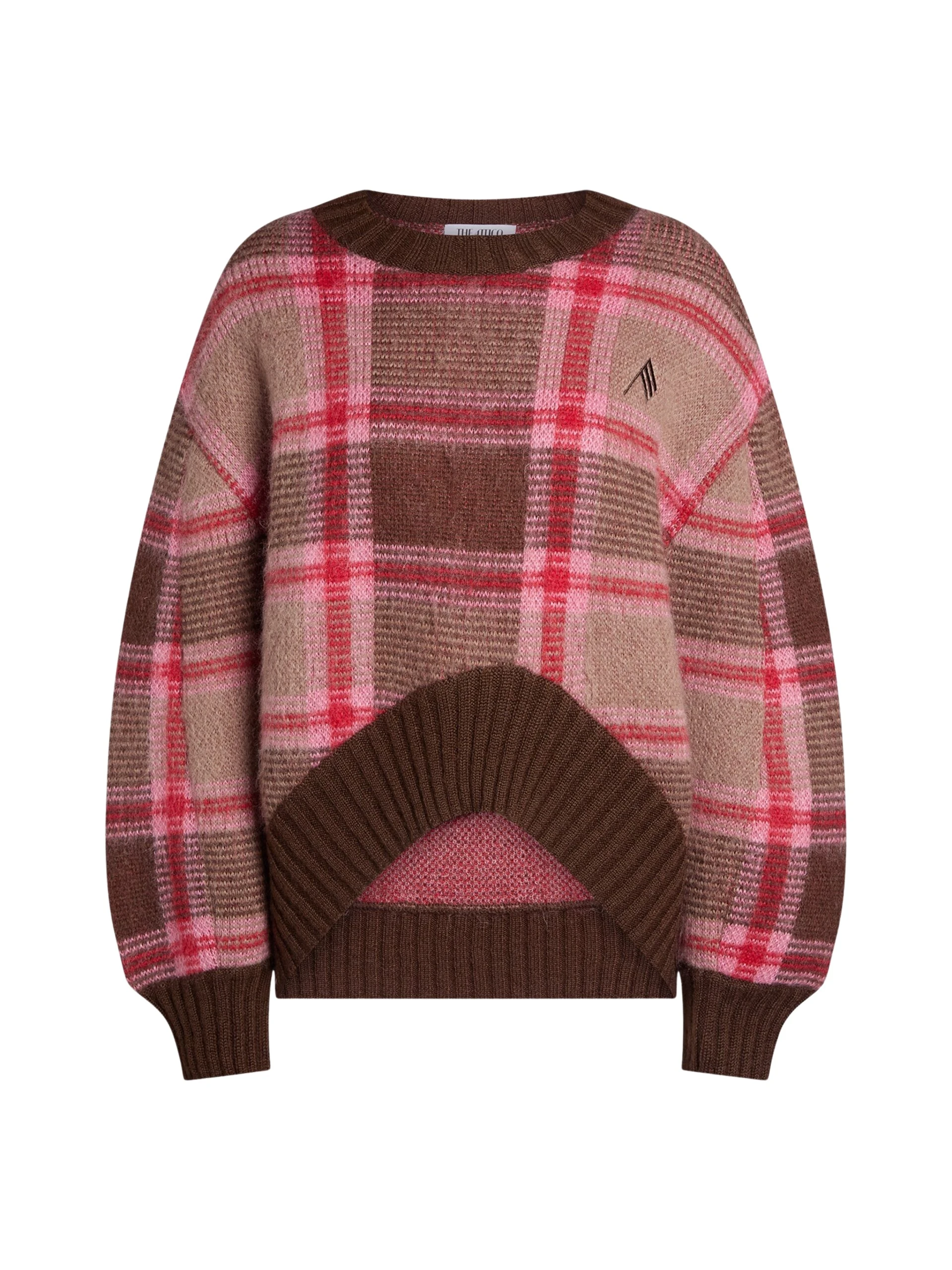 Coffee-and-pink-sweater-The-Attico-Knitwear-scaled85559_nobg The Attico knitwear