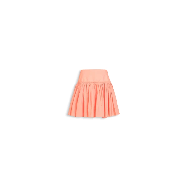 Alaïa Cotton Linen Blend Basque Skirt - ALAÏA Skirts - Laser Cut Luxury - Shop at Luxury Shoes 