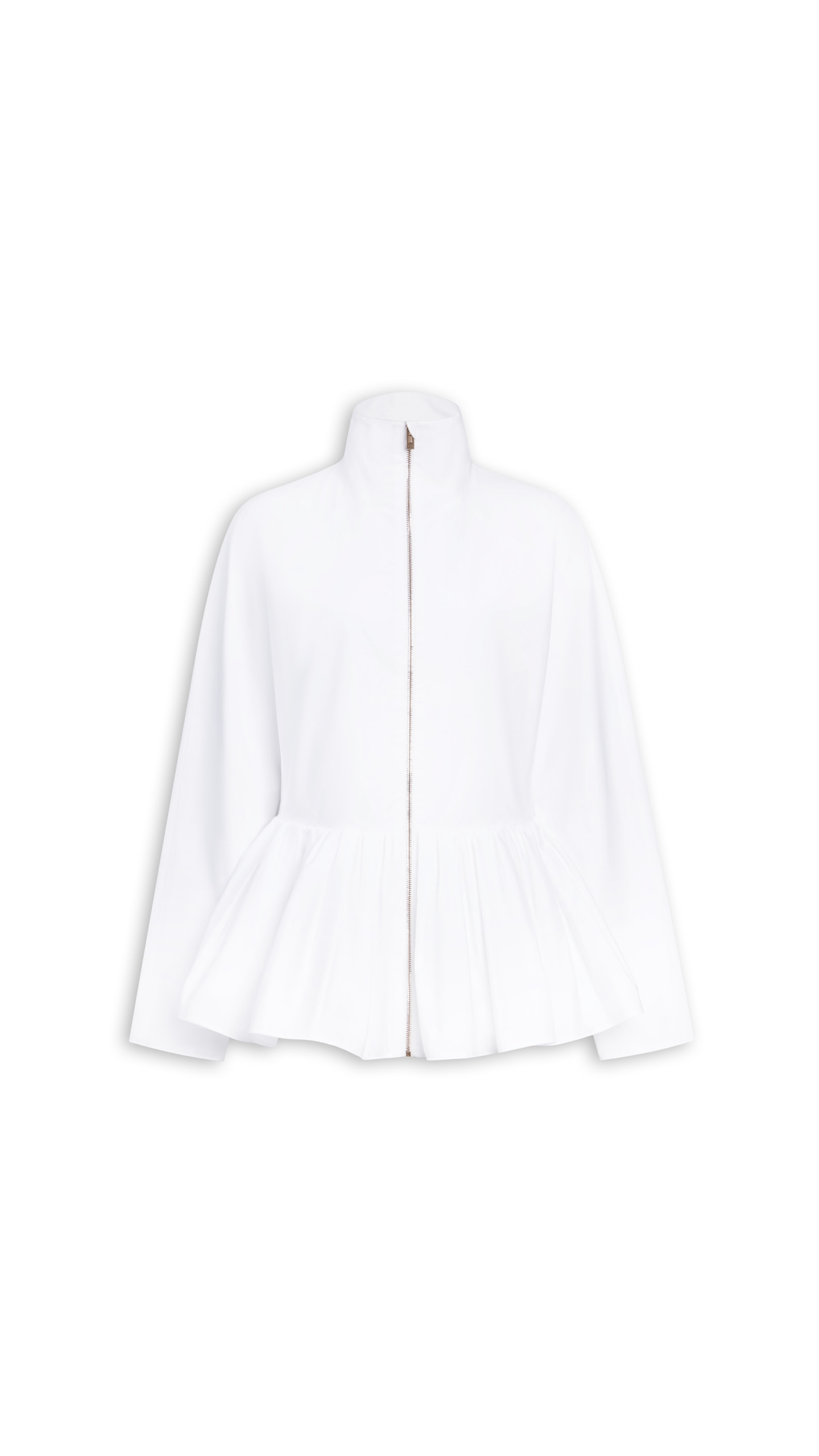 Alaïa Cotton Poplin Peplum Jacket - ALAÏA Jackets - Laser Cut Luxury - Shop at Luxury Shoes Alaïa Cotton Poplin Peplum Jacket - ALAÏA Jackets - Laser Cut Luxury - Shop at Luxury Shoes
