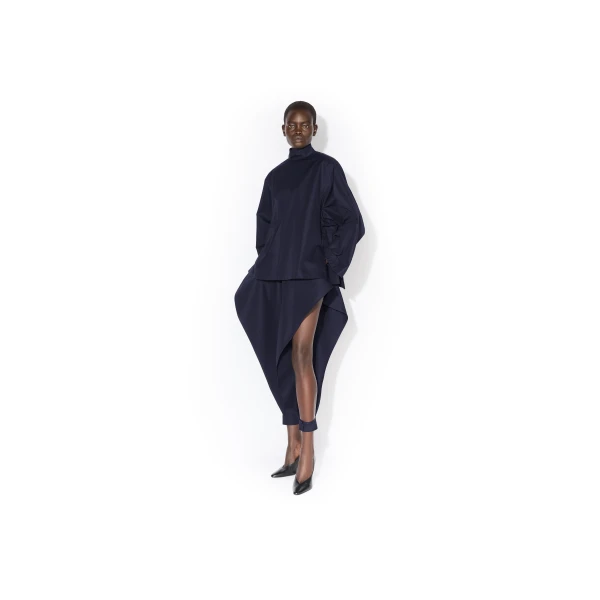 Alaïa Cotton Reverse Jacket - ALAÏA Jackets - Laser Cut Luxury - Shop at Luxury Shoes 