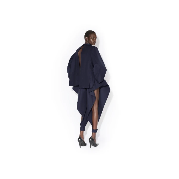 Alaïa Cotton Reverse Jacket - ALAÏA Jackets - Laser Cut Luxury - Shop at Luxury Shoes 