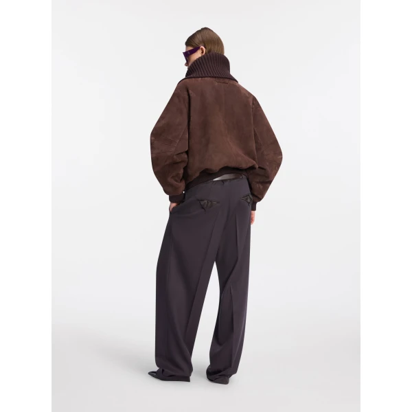 Attico dark brown jacket