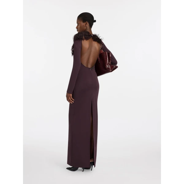 Attico dark brown swimwear