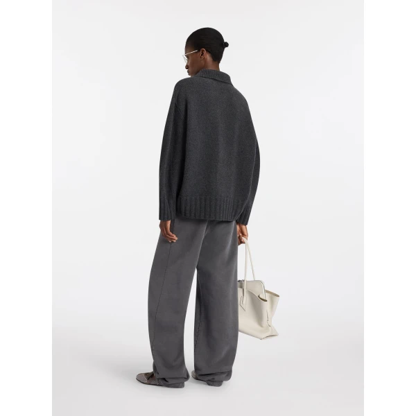 Attico dark grey knitwear
