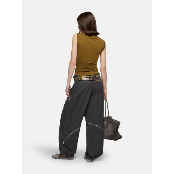 Attico dark grey trousers