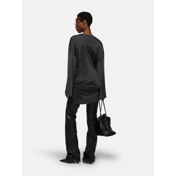 Attico dark grey dress