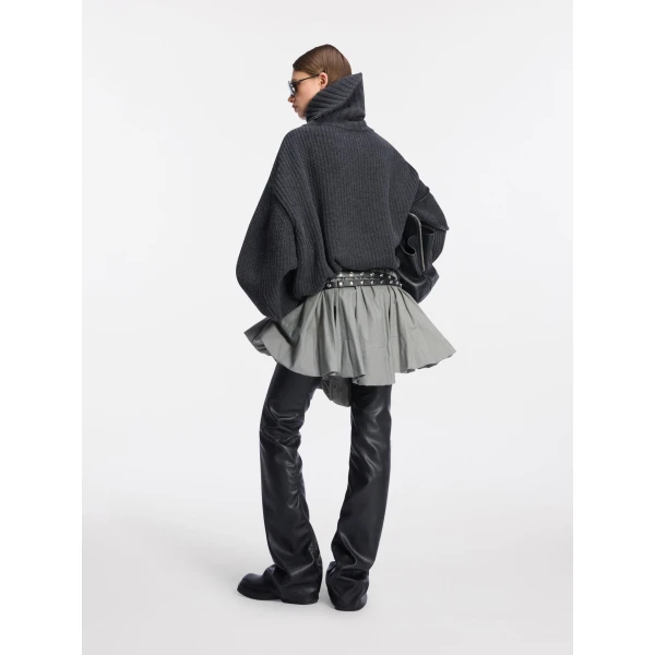 Attico dark grey knitwear