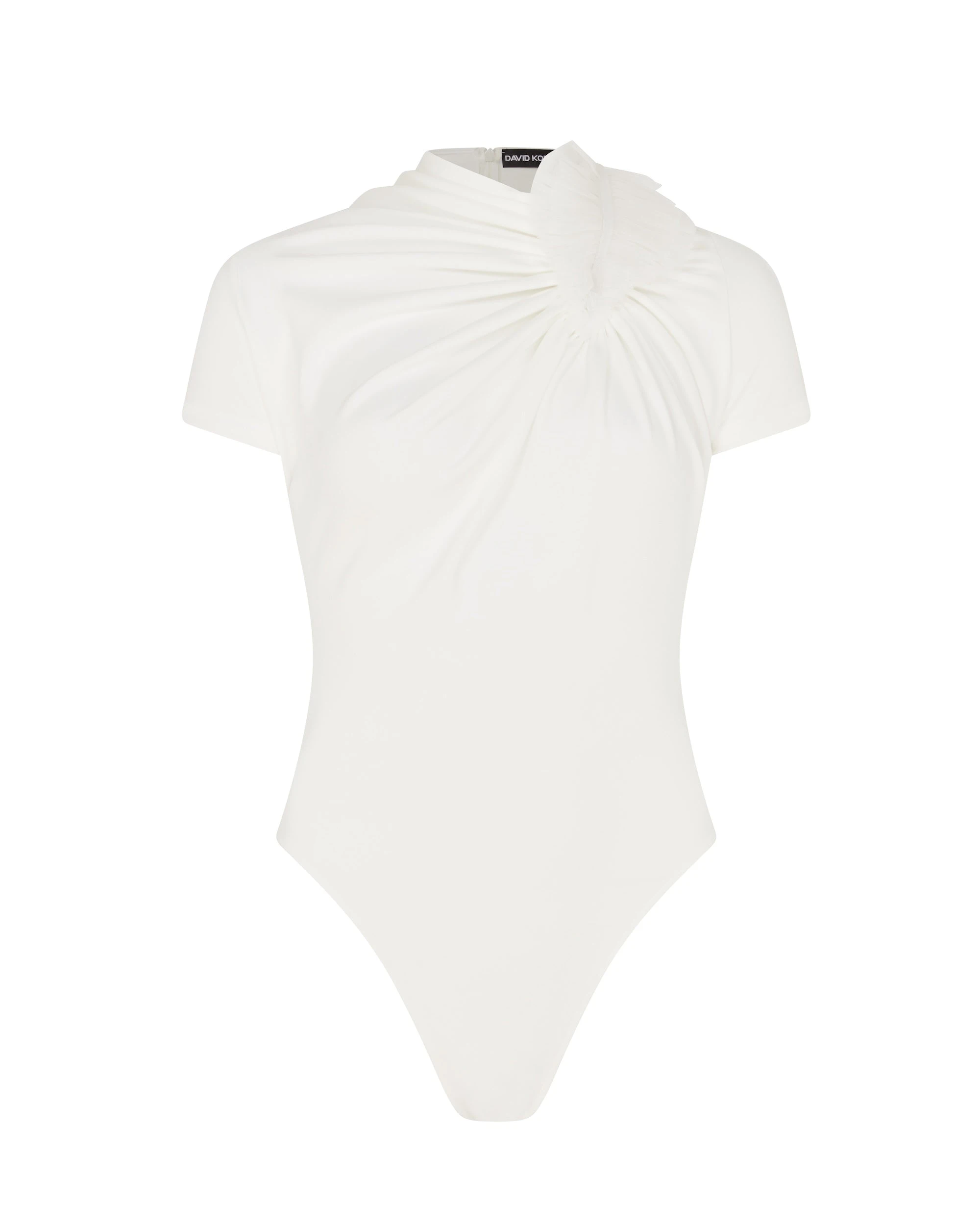 David Koma Pleated Leaf Bodysuit David Koma Pleated Leaf Bodysuit