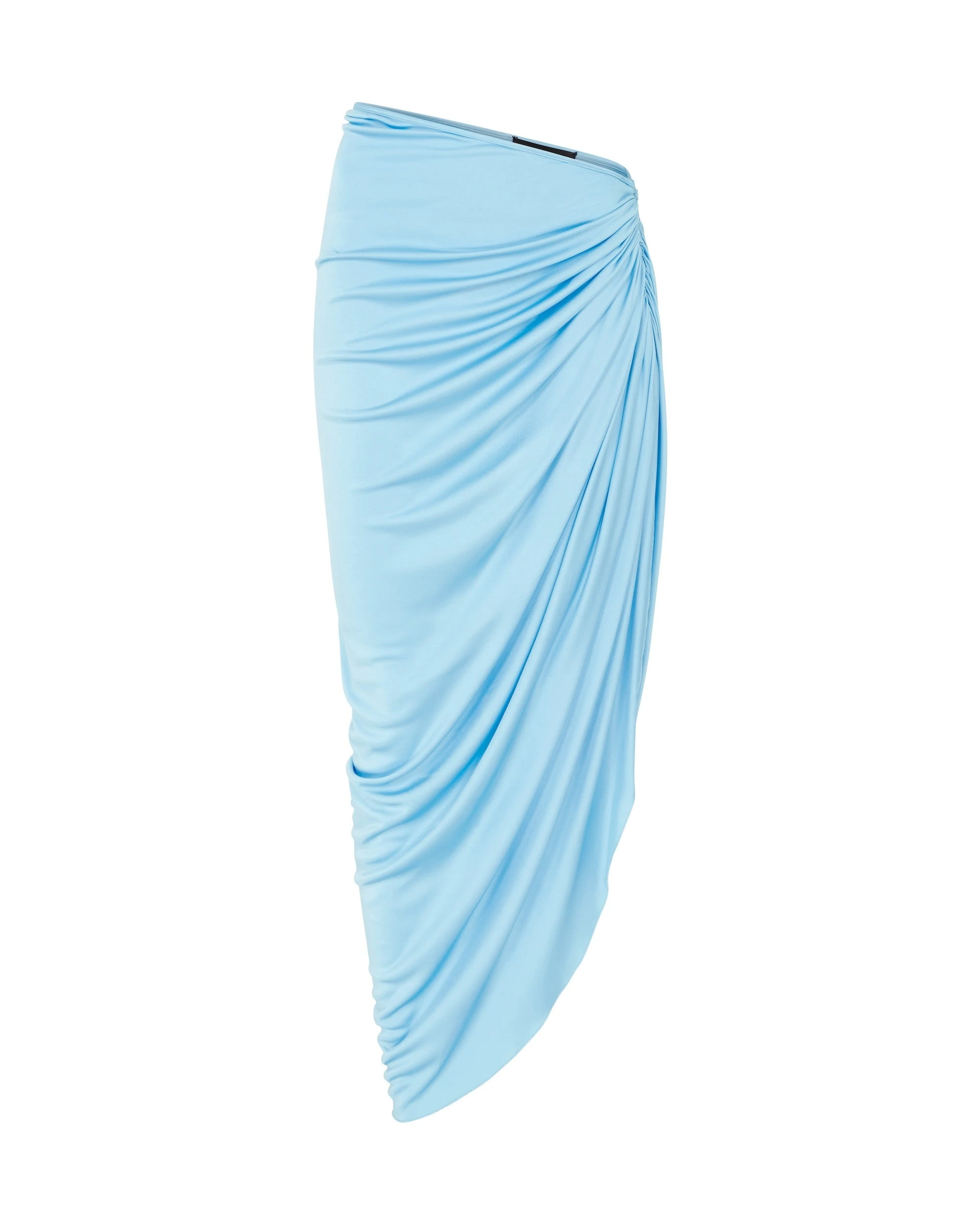 David Koma Ruched Asymmetric Skirt David Koma Ruched Asymmetric Skirt