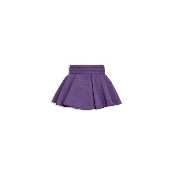 Alaïa Denim Peplum Belt - ALAÏA Pants - Laser Cut Luxury - Shop at Luxury Shoes 