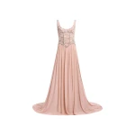Elie Saab Bead Embroidered Corset Dress in Pink featuring  – Luxury Designer Fashion at Luxury Shoes .