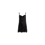 Elie Saab Bead Embroidered Short Dress in Black featuring  – Luxury Designer Fashion at Luxury Shoes .