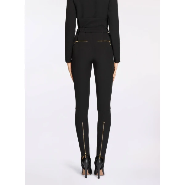 Elie Saab Cady Leggings in Black featuring  – Luxury Designer Fashion at Luxury Shoes .