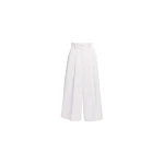 Elie Saab Cotton Piquet Bermuda Shorts in White featuring  – Luxury Designer Fashion at Luxury Shoes .