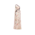 Elie Saab Floral Print Long Dress in Multicolour featuring  – Luxury Designer Fashion at Luxury Shoes .